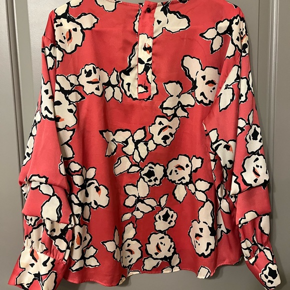 Zara Floral Blouse NWOT - Picture 5 of 5